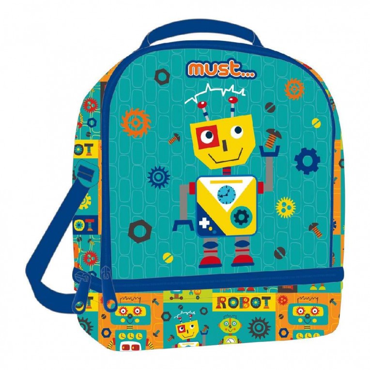 Lunch Bag Isothermal Must Yummy Robot...
