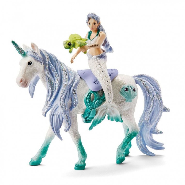 Schleich Bayala Mermaid Riding On Sea...