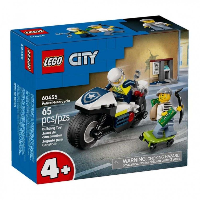 LEGO City Police Motorcycle Chase...