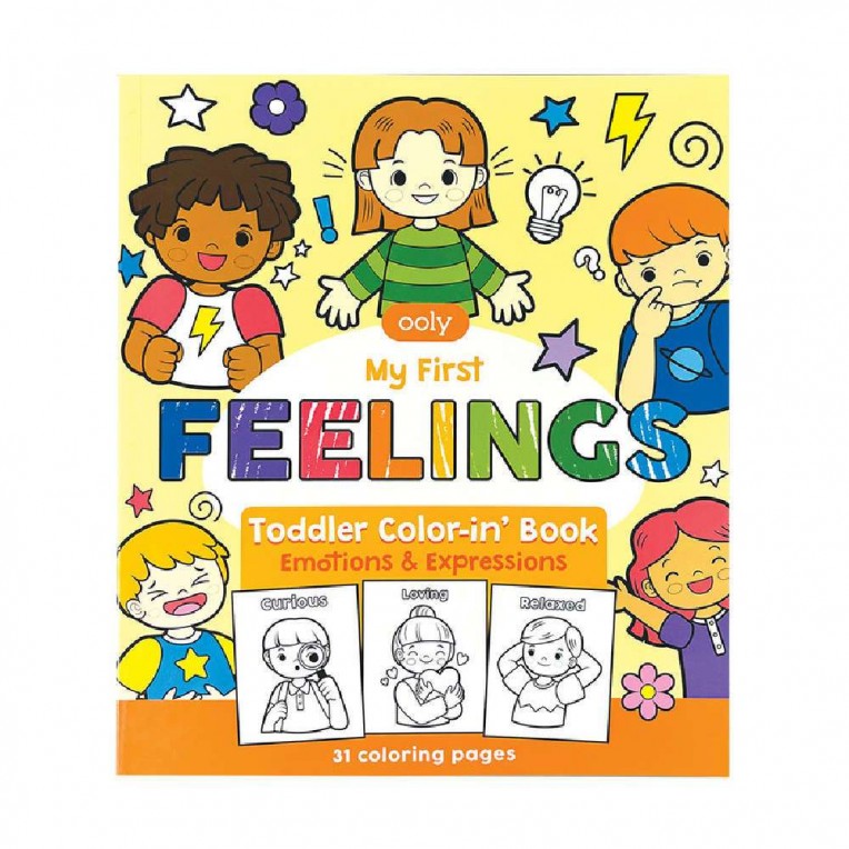 Ooly Toddler Coloring Book My First...