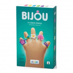 Hey Clay Bijou Flower Rings...