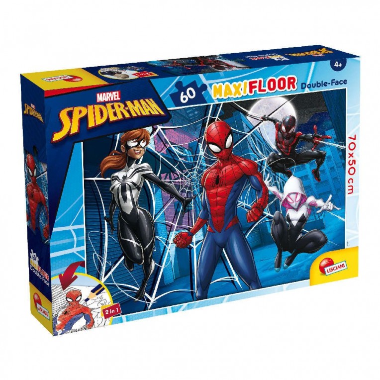 Lisciani Παζλ Maxi Floor Double-Face...