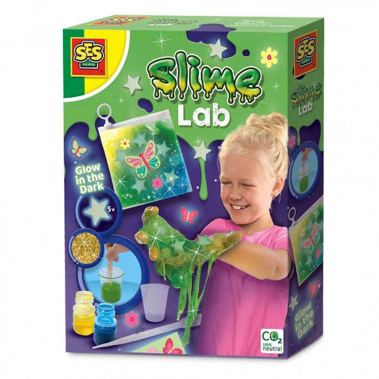 SES Creative Εργαστήριο Slime Glow in...