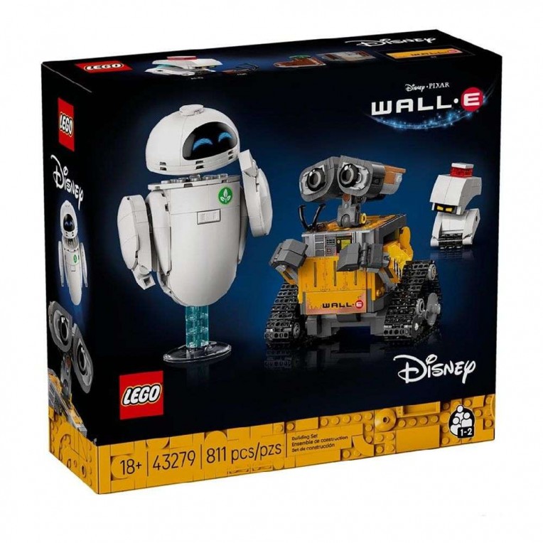 LEGO Disney Wall-E & Eve 811τεμ. (43279)
