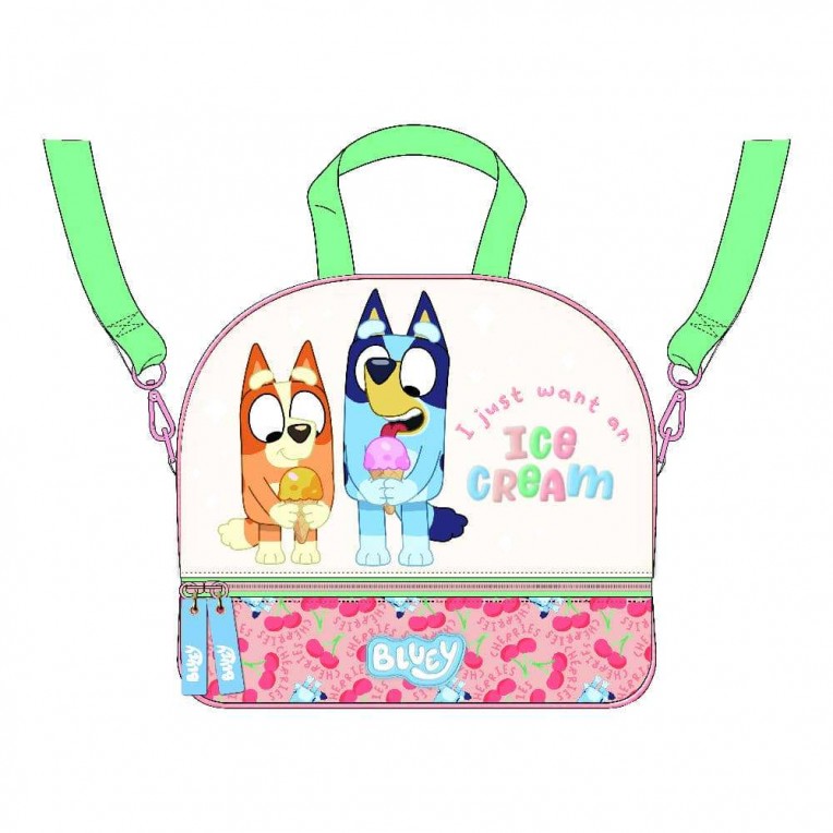 Lunch Bag Isothermal Bluey Ice Cream...