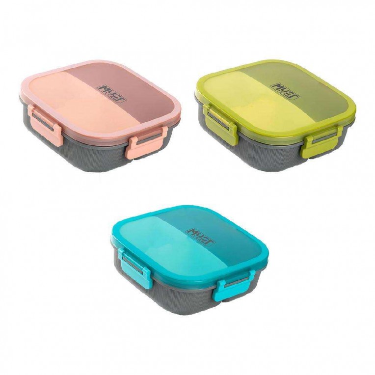 Lunch Box PP Plastic with Spoon Must...