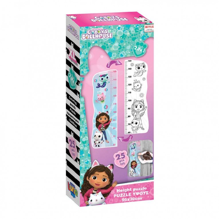Luna Toys Coloring Height Measuring...