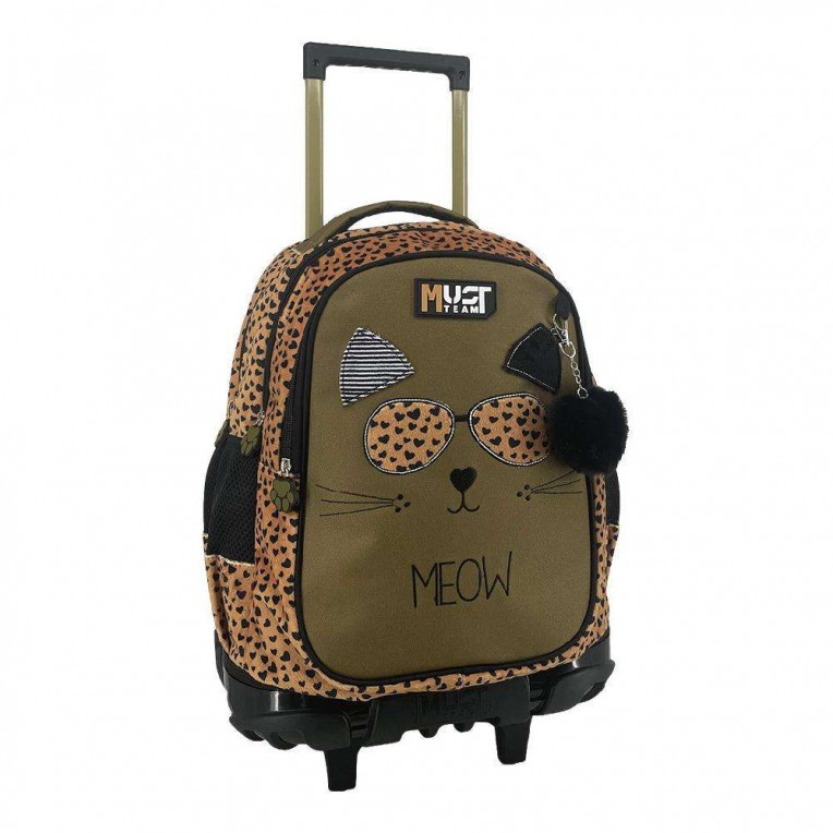 Trolley Backpack Must Team Meow with...