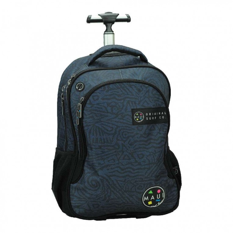 Trolley Backpack Maui & Sons Black...