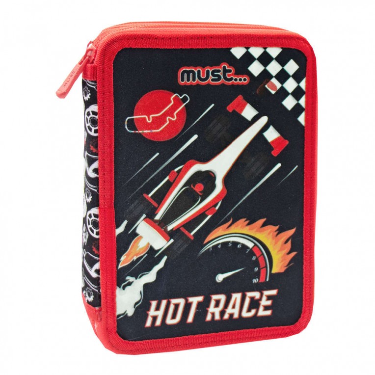 Κασετίνα Διπλή Γεμάτη Must Hot Race...