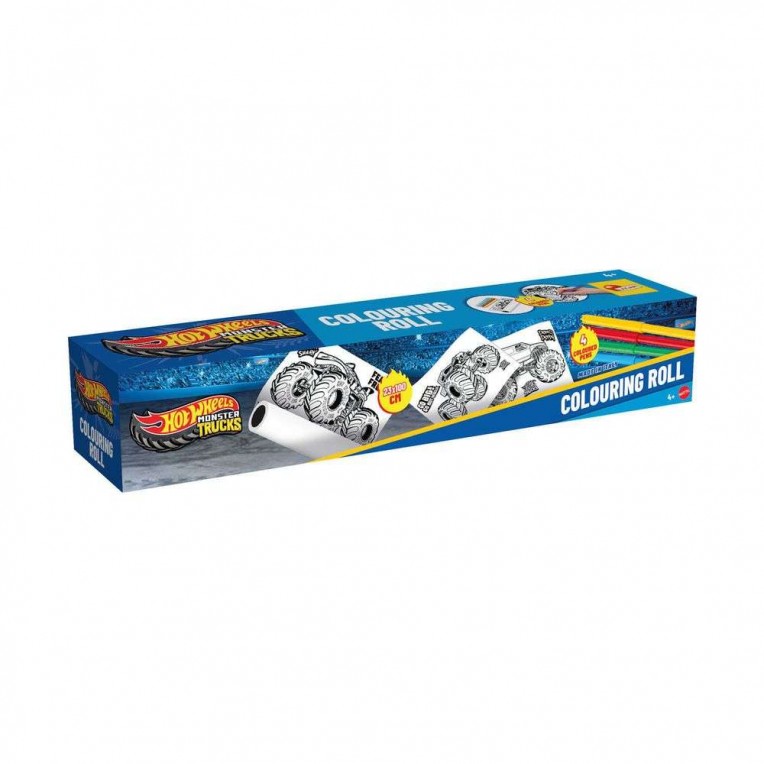 Hot Wheels Colouring Roll (113125)