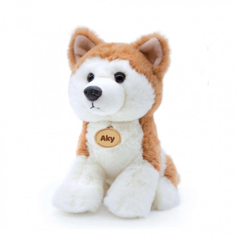 Plush Akita Dog 20cm (25471)