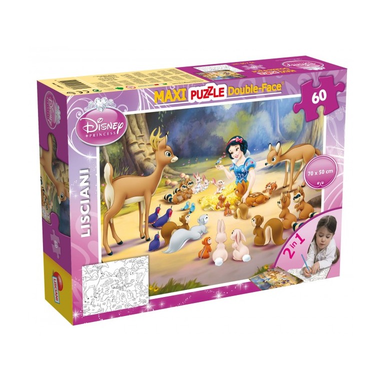 Lisciani Puzzle Maxi Double-Face Snow...