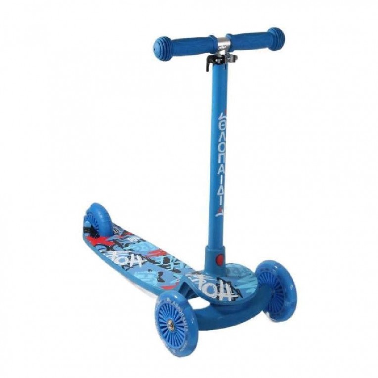 Scooter with 3 Light-Up LED Wheels...