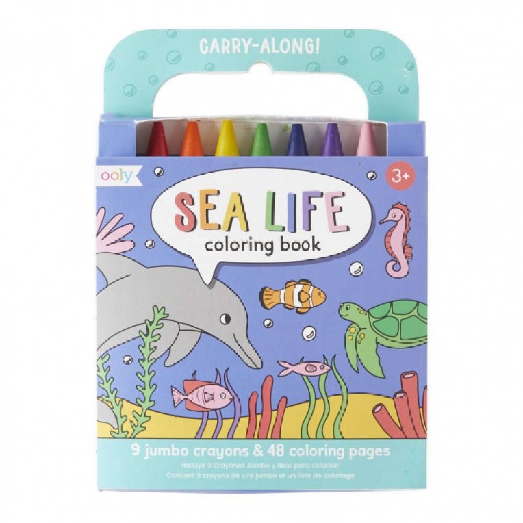 Ooly Carry Along Coloring Book with...