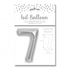 Foil Balloon Number 7...