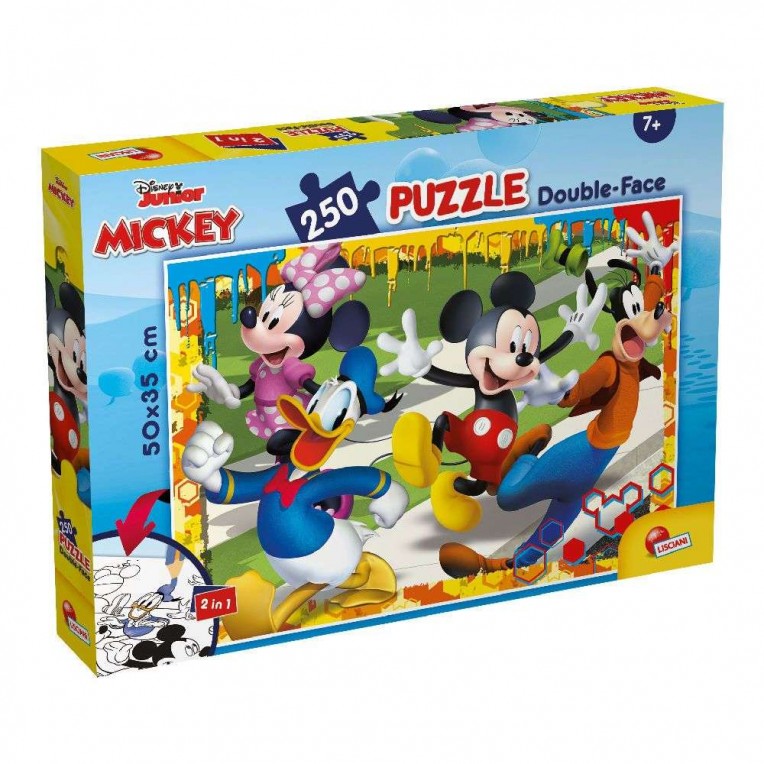 Lisciani Puzzle Double-Face Mickey...