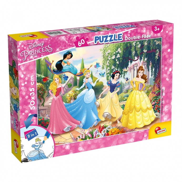 Lisciani Puzzle Double-Face Disney...