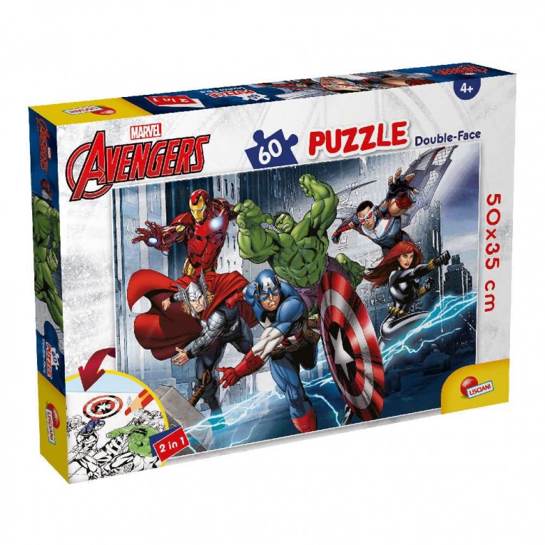 Lisciani Puzzle Plus Double-Face...