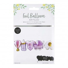 Balloon Banner Baby Girl...