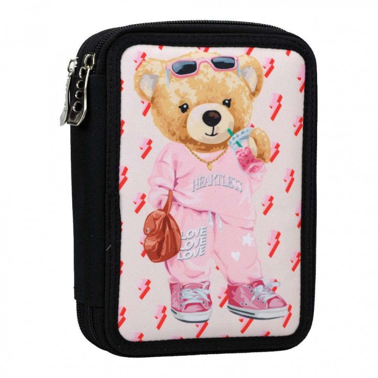 Double Decker Pouch with Filling Bear...