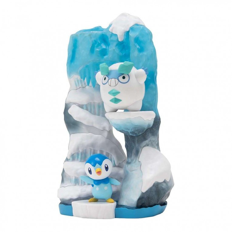 Pokemon Snowy Glacier Environment...