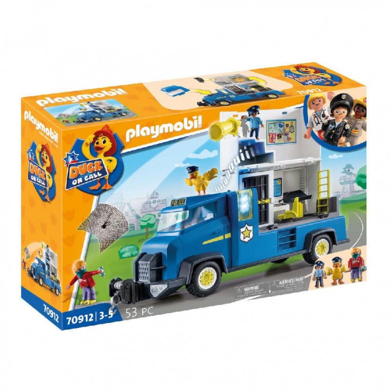 Playmobil Duck on Call Police Truck...