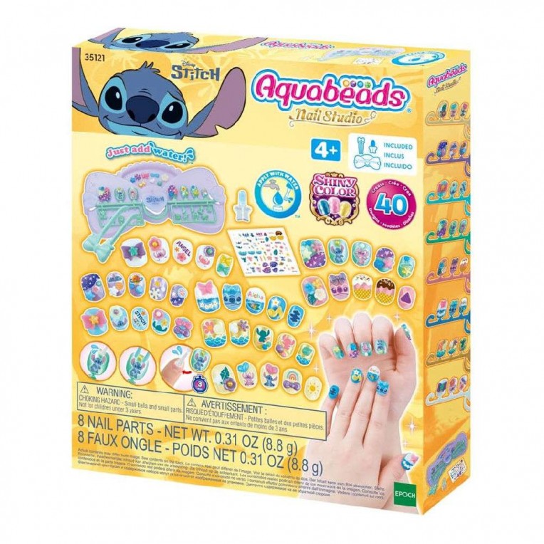 Aquabeads Disney Stitch Nail Designer...