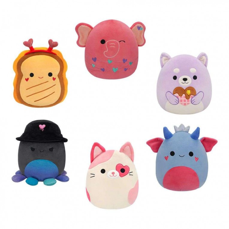 SquishMallows Plush Valentine 13cm...