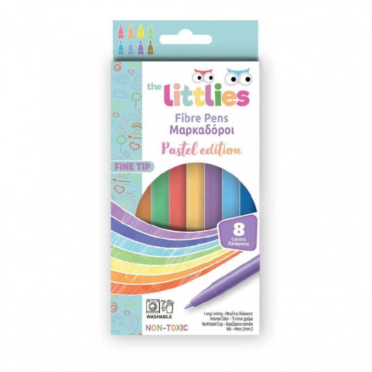 Fine Tip Markers The Littlies Pastel...
