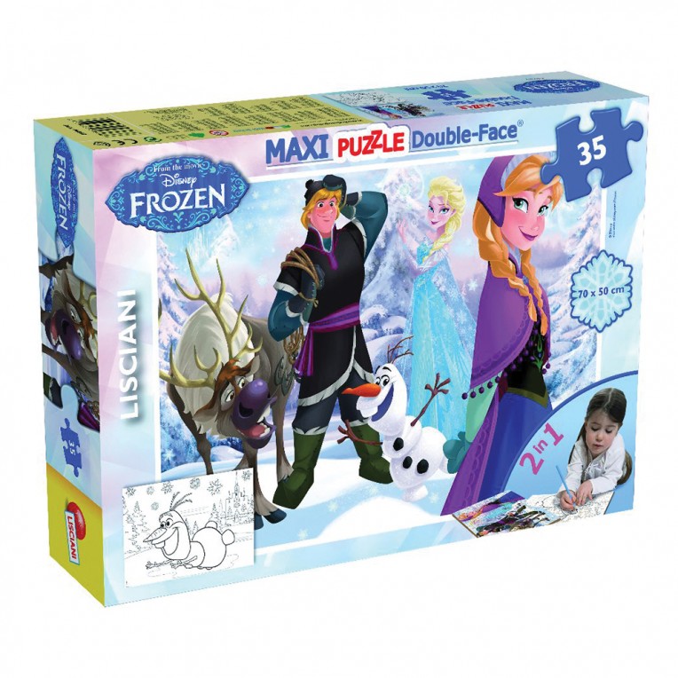 Lisciani Puzzle Maxi Double-Face...
