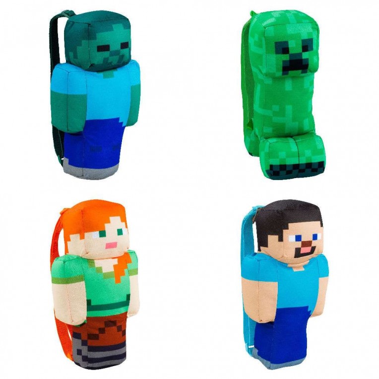 Minecraft Λούτρινο Σακίδιο Πλάτης - 4...
