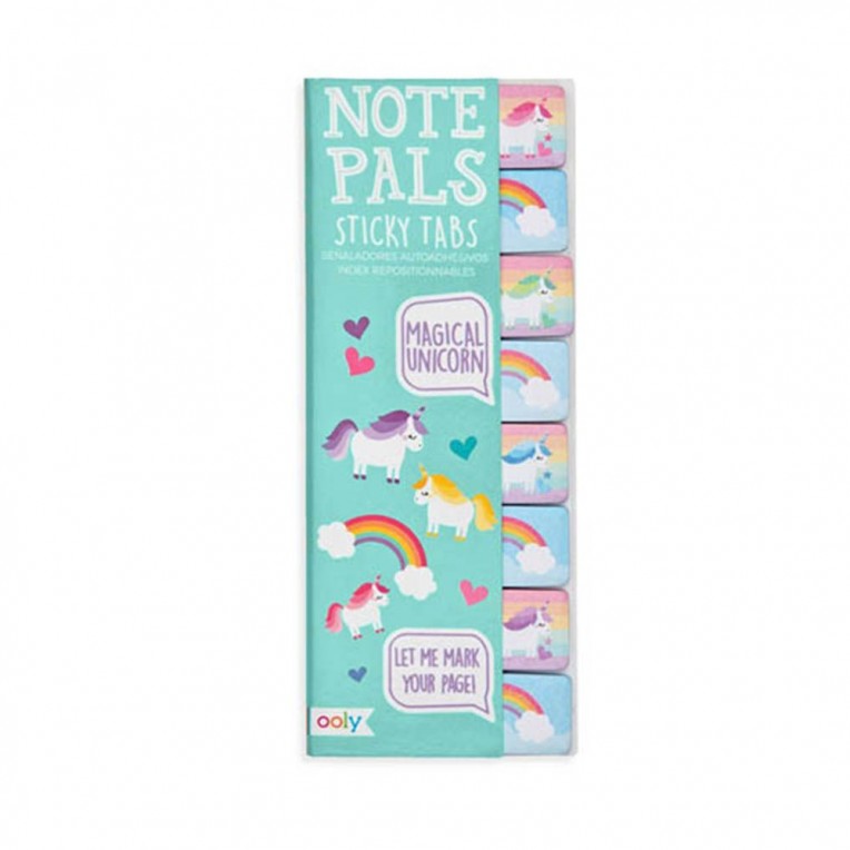 Note Pals Sticky Tabs Unicorns