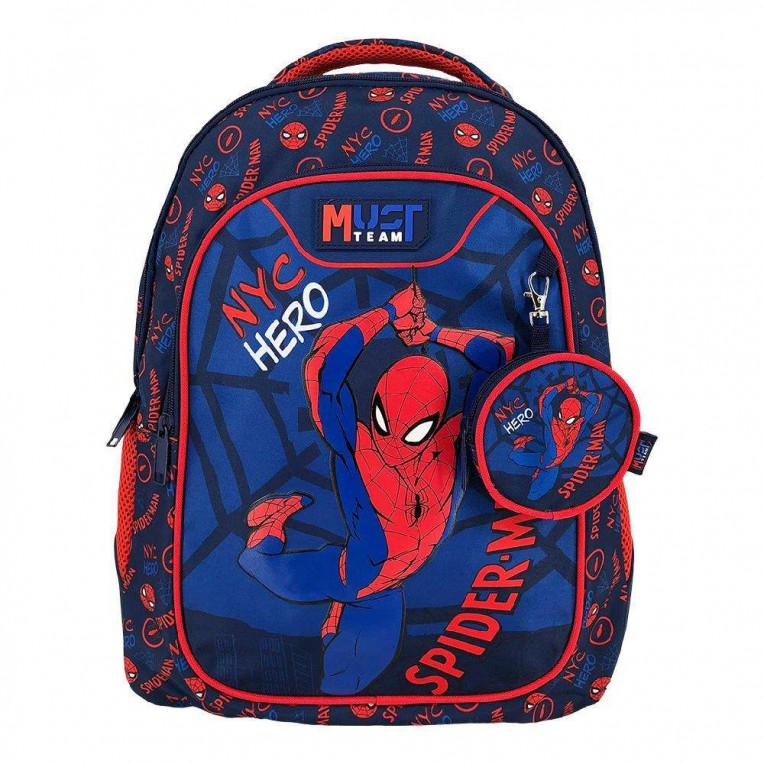 Backpack Must Team Marvel Spider-Man...