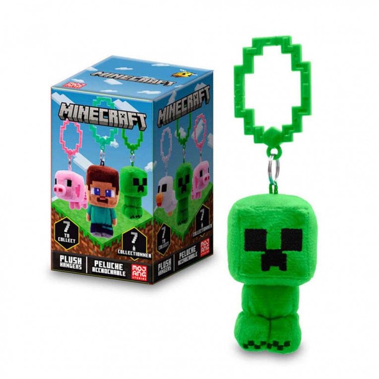 Minecraft Λούτρινη Φιγούρα Μπρελόκ...