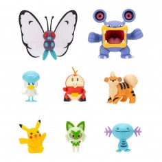 Pokemon Set with 6 8attle...