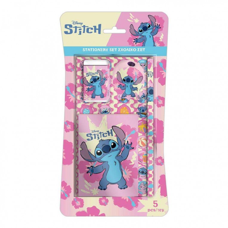 Stationary Set Disney Stitch 5pcs...