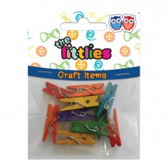 Wooden Clothespins 25mm...