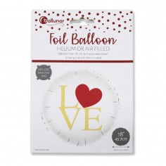 Foil Balloon Love (30186-V6C)