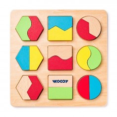 Woody Wooden Shape Puzzle...