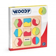 Woody Wooden Shape Puzzle... 2