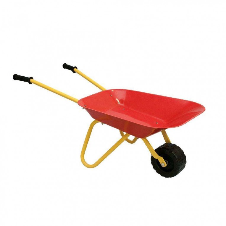 Woody Kids Garden Wheelbarrow Red...