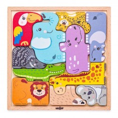 Woody Wooden Shape Puzzle...