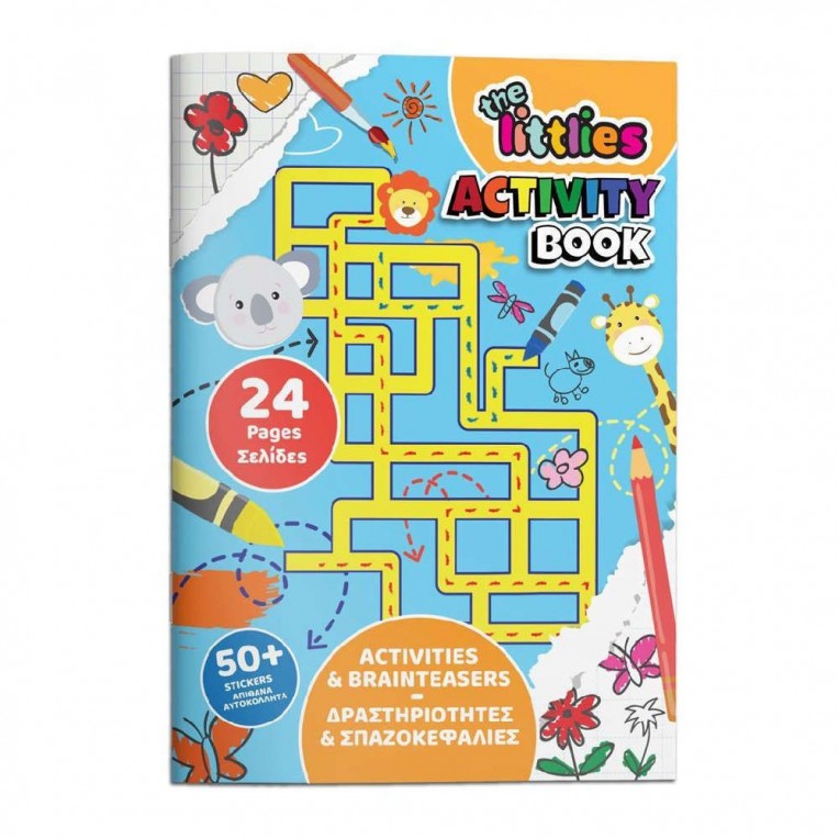 Activity Book Brain Puzzles with...