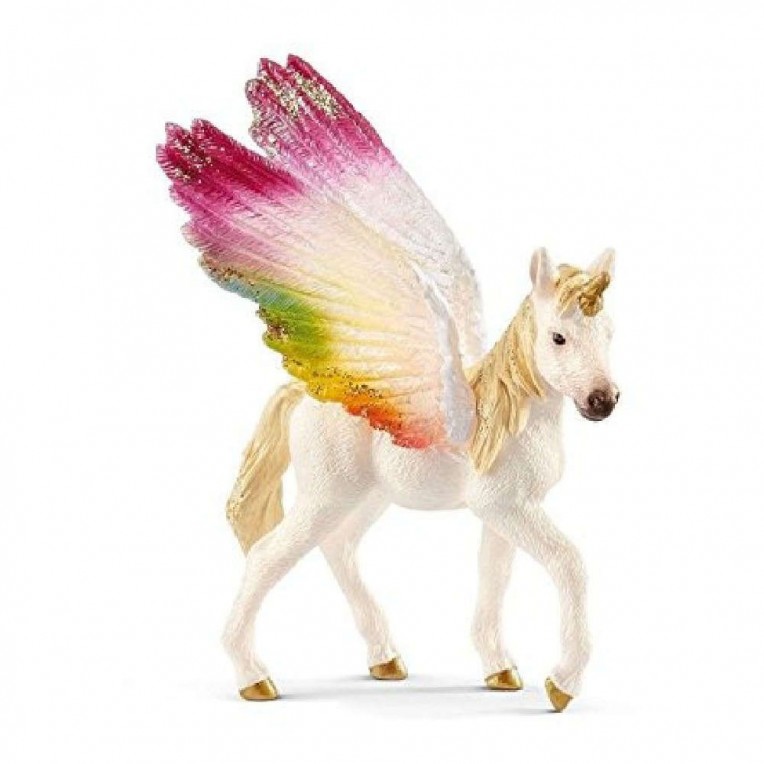 Schleich Winged Rainbow Unicorn Foal