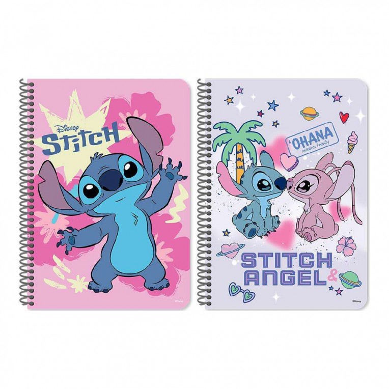 Spiral Notebook Disney Stitch B5...