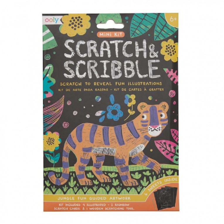 Ooly Mini Scratch and Scribble Jungle...