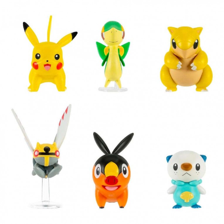 Pokemon Σετ με 6 Φιγούρες Μάχης 5εκ....