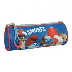 Round Pencil Case Smurfs...