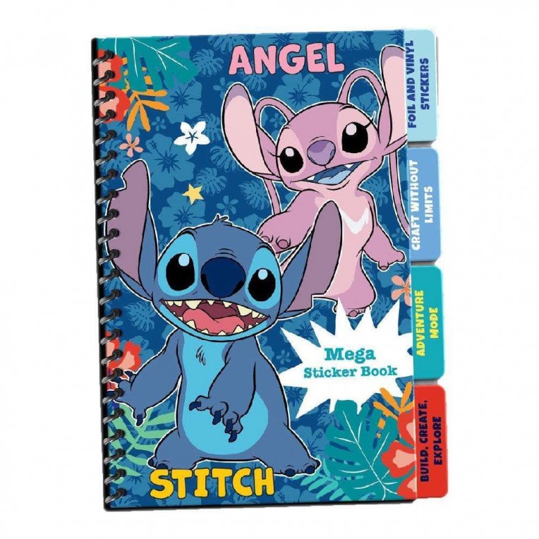Mega Sticker Book Disney Stitch...